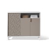 Blanc/Taupe