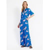 Bleu Cobalt Floral