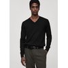 Pull homme col v laine mérinos