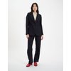Veste en lin noire femme