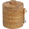 Rotin Naturel Tressé Marron Clair