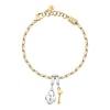 Stainless Steel,Yellow Gold