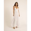 Robe mi longue noire et blanche