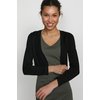 Gilet boléro noir femme