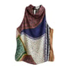 Écharpe Patchwork Imprimée
