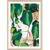 Affiche + Cadre En Bois - Chêne