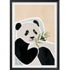 Affiche + Cadre En Bois - Noir