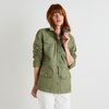 Veste jean kaki femme