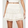 Jupe dentelle blanche
