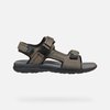 Sandales talon bois