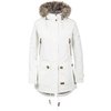 Parka chaude beige femme