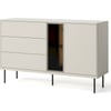 Beige Gris Et Chêne Foncé