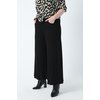 Jean jupe culotte noir