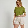 Short beige femme