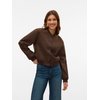 Bomber camel femme