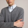 Pull col v homme cachemire