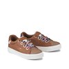 Sneakers cognac femme