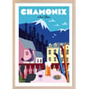 Affiche + Cadre En Bois - Chêne