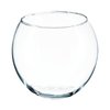Vase boule transparent