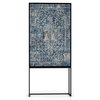 Imprimé Tapis Vintage Bleu