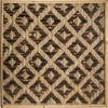 Marron Et Bambou Naturel