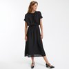 Robe longue noire chic