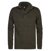 Pull col montant boutonne homme