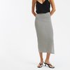 Schwarzer jeansrock