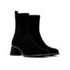 Bottines chaussettes noires femme
