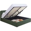 Lit velours vert 160x200
