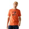 Orange Imprimé Graphique