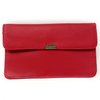 Porte monnaie femme cuir rouge