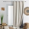 Double rideaux velours blanc