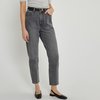 Jean gris femme