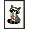 Affiche + Cadre En Bois - Noir