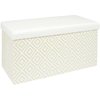 Meuble rangement bas blanc