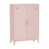 Armoire métallique rose