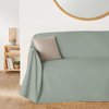 Green bed throw