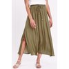 Jupe longue taille haute