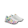 Blanc/Multicolore