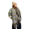 Vert Tartan Plaid Axs Oil Green