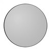 Miroir rond noir 90 cm
