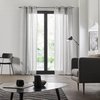 Voilage gris motif