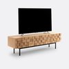 Mueble tv roble