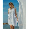 Robe chemise cache coeur