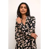 Noir Black Sand Leo Print