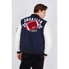 Blouson teddy cuir homme