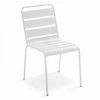 Chaise de jardin blanche