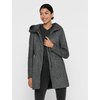 Manteau gris chiné femme