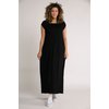 Robe noire col carré
